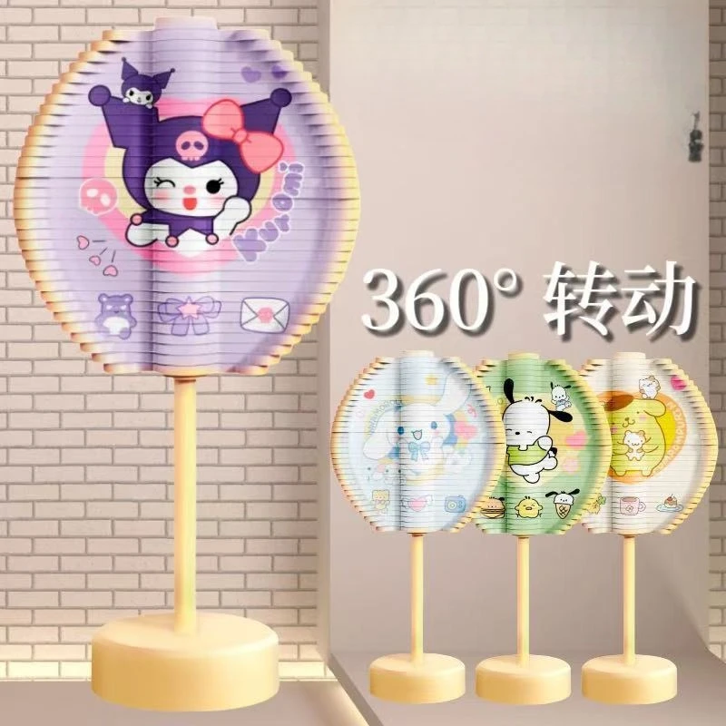 

Sanrio cartoon character Hello kitty puzzle decompression and rotation cute handheld lollipop style high-value kawaii toy gift