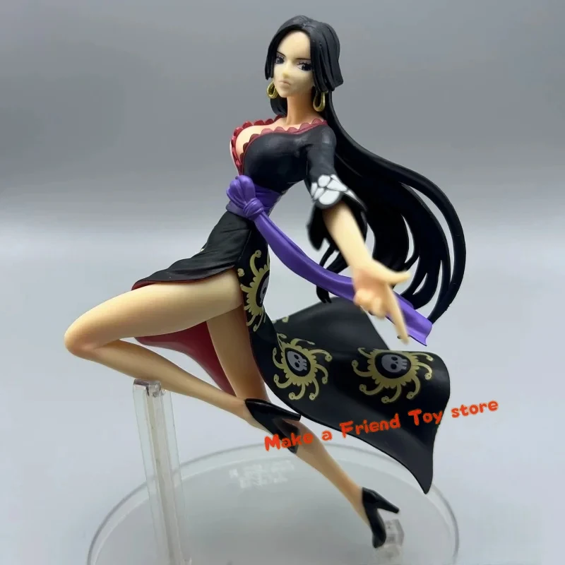 

Eyewear Factory Bandai One Piece A Grand Feast Boa Hancock Luffy Sabot Roronoa Zoro Action Figure Model Anime Ornament Gift Toy