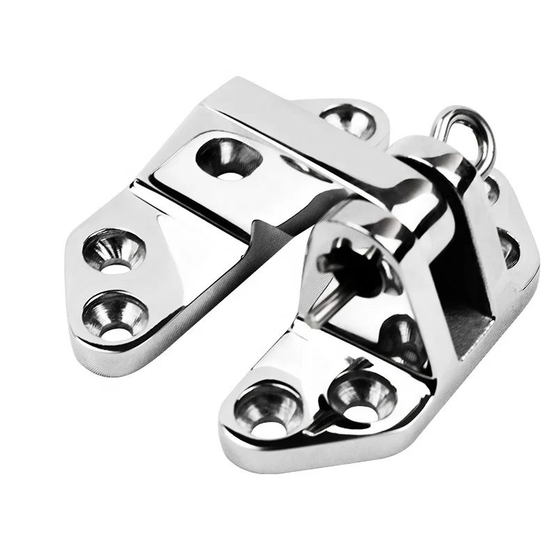 High Quality Stainless Steel Boat Deck Hardware Door Hatch Seat Folding Yacht Furniture Hinge