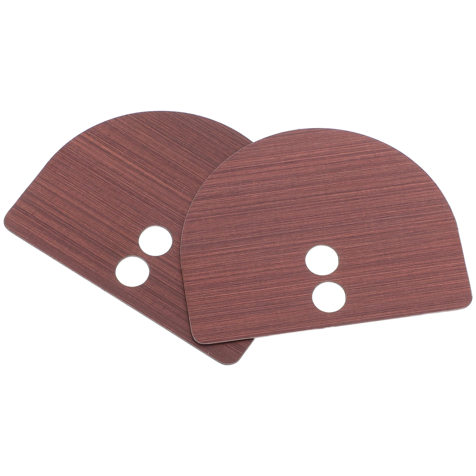 

Anti-theft Door Plugging Artifact Lock Handle Cover Plate Blockade Brown Zinc Alloy
