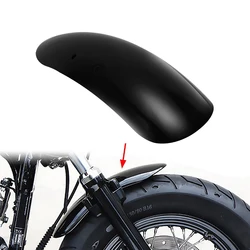 Motorcycle Custom Black Short Front Fender For Harley Sportster Forty Eight XL1200X 2010-2017 16 15 14 13 12 11