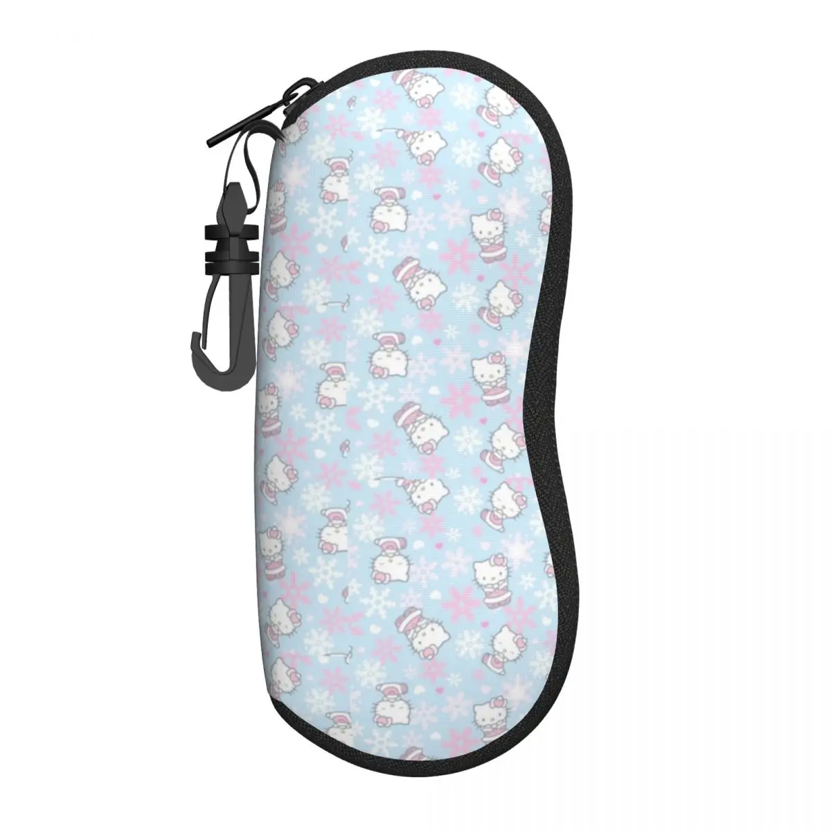 

Hello Kitty Soft Shell Ultra-Light Eyewear Case - Scratch-Resistant and Space-Saving Glasses Bag for Outdoor Adventures