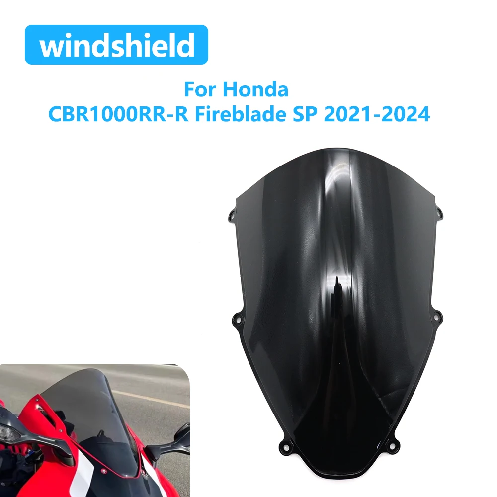 

Motorcycle Windscreen Windshield Front Wind Screen Deflector For Honda CBR1000RRR CBR 1000 RR-R Fireblade SP 2020-2023 2024