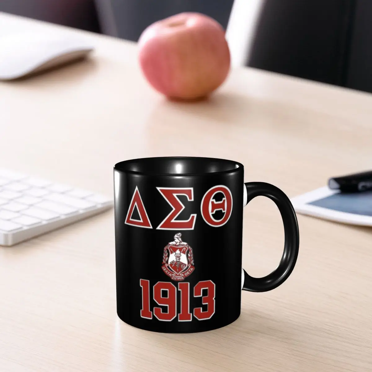 Personalized Delta Sigma Theta Sorority 1913 Coffee Mugs DIY Ceramic Milk Tea Cups