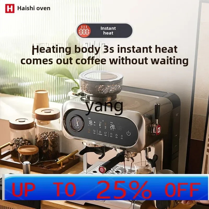 

lmm Multifunctional Grinding Coffee Machine Italian Semi-Automatic Household All-in-One Machine