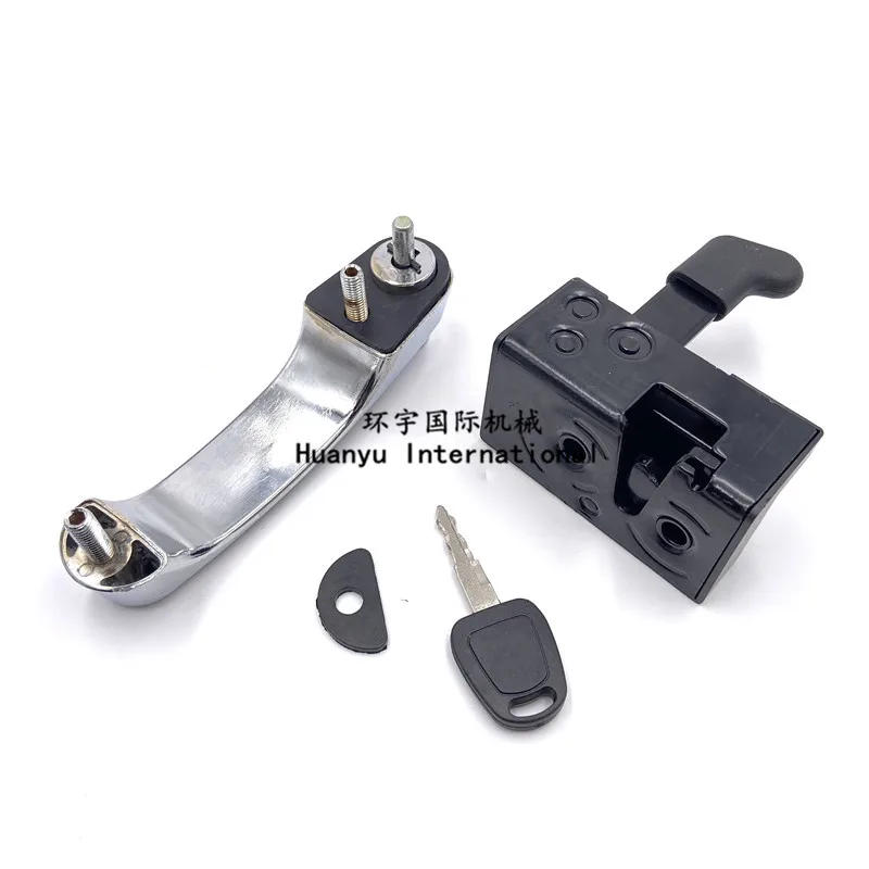 

Excavator Parts Cab Door Lock Assembly, Door Handle, Inner Handle Lock Block Excavator For Daewoo Doosan DX55/60-7-9C