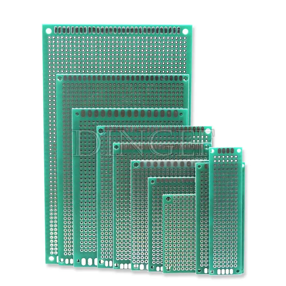 7x9 6x8 5x7 4x6 3x7 2x8cm singhal seitiger Prototyp DIY Universal-Leiterplatte platine Proto board