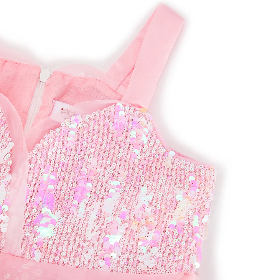 الأطفال الوردي فستان الساحرة الشريرة غليندا Elphaba تأثيري فستان مُصمم حسب الطلب طفل الفتيات هالوين زي فساتين الأميرة الساحرة جيدة