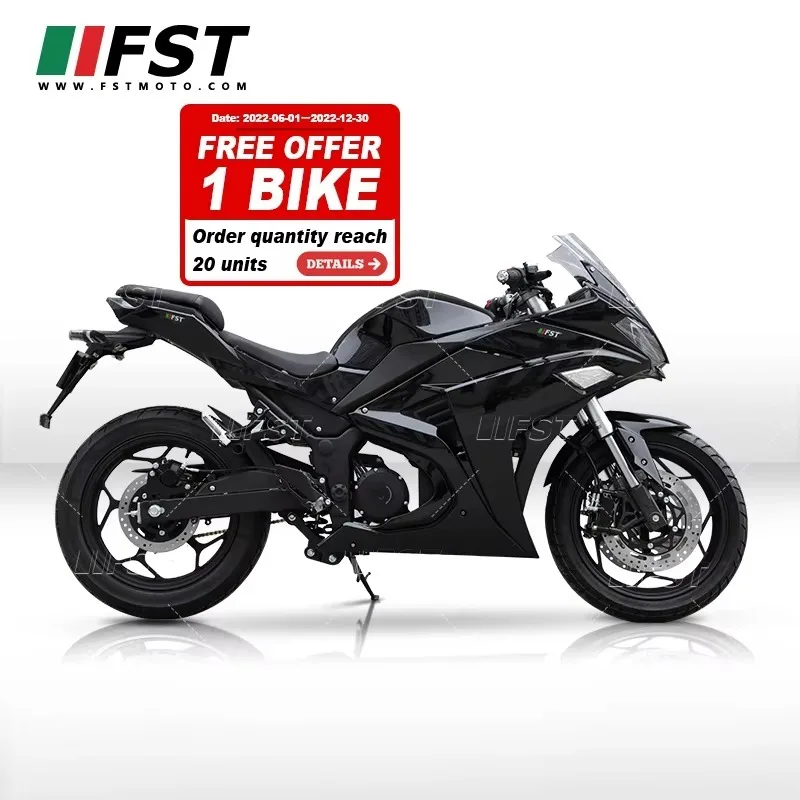 Xiangyin Bici sportiva a lungo raggio di alta qualità Street Legal 2000W Moda in vendita Batteria da corsa Motocicletta elettrica per adulti