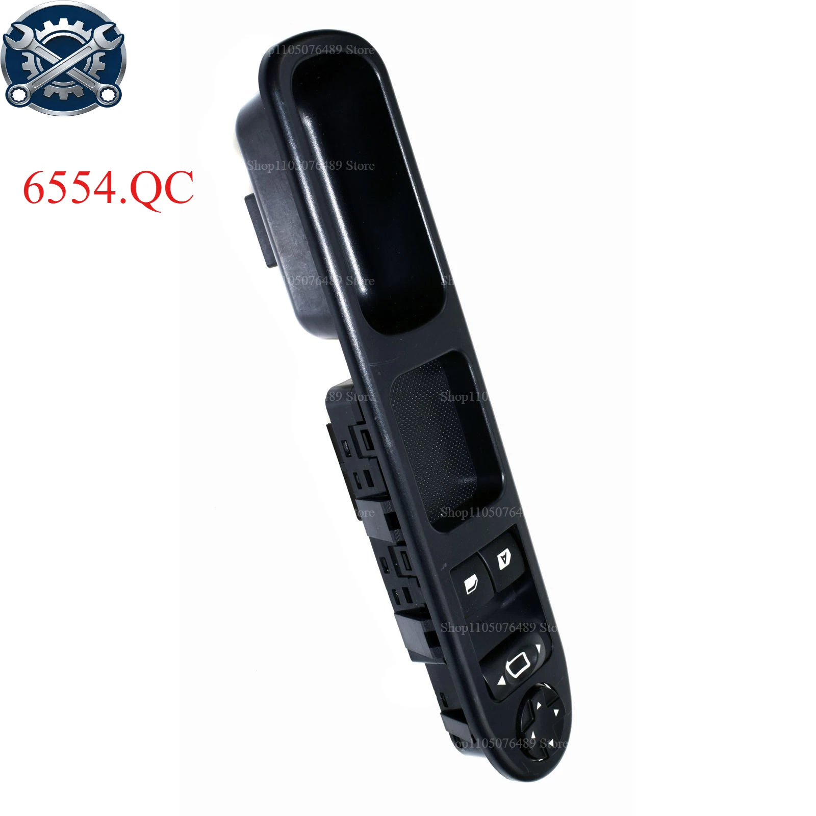 6554QC Car Electric Power Window Control Switch For Peugeot 207 Citroen C3 Picasso 2007-2014 Regulator Lifting Button 6554.QC