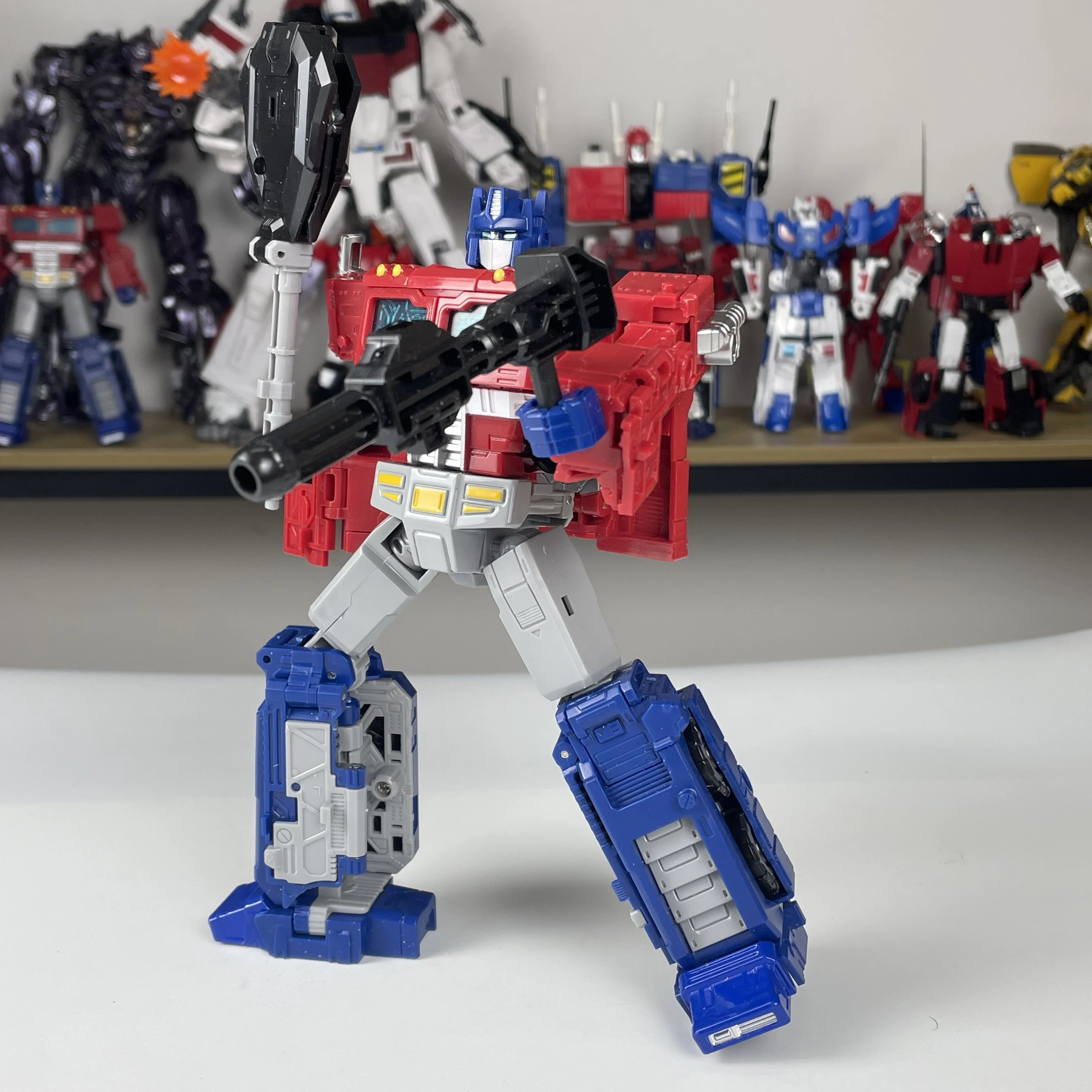 ألعاب التحول BPF الحصار سلسلة 6630 21 سنتيمتر OP سبيكة نسخة موسعة ABS نموذج معدني عمل أرقام جمع هدية