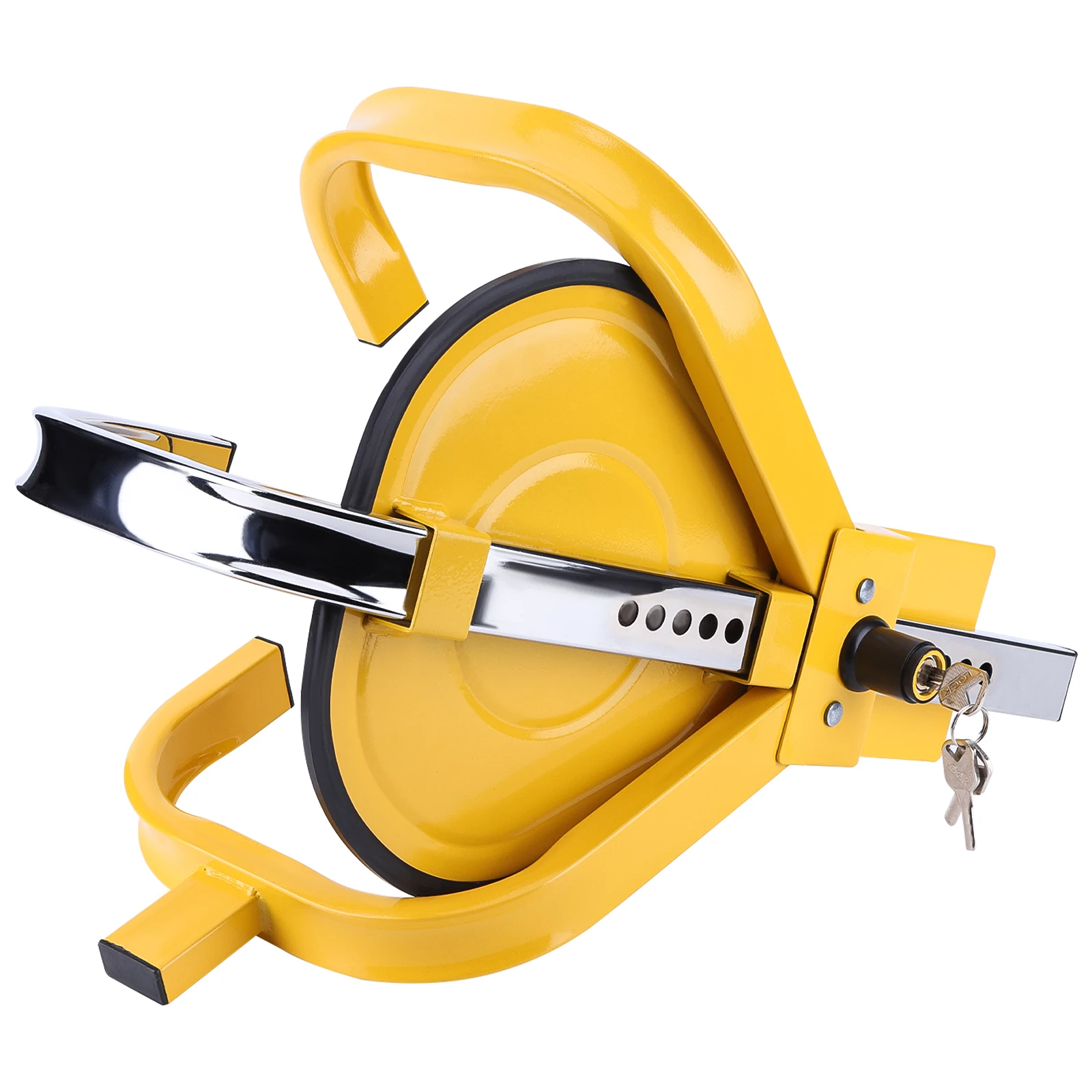 

Security Wheel Lock Adjustable Tyre Claw Immobiliser Wheel Lock Small Three Fork Wheel Lock for Vans Pickup Trucks Tricycles