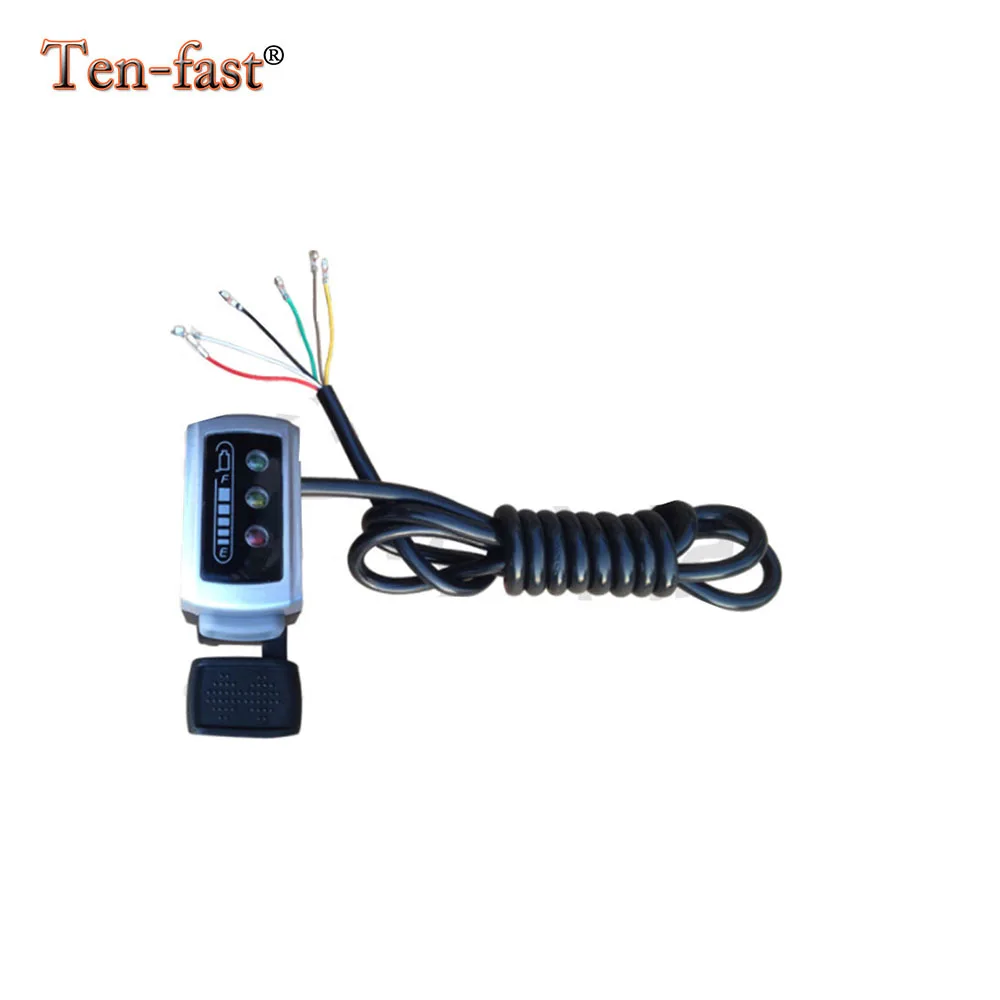 

Дроссельная заслонка с индикатором заряда батареи, 24 В, 36 В, 48 В постоянного тока