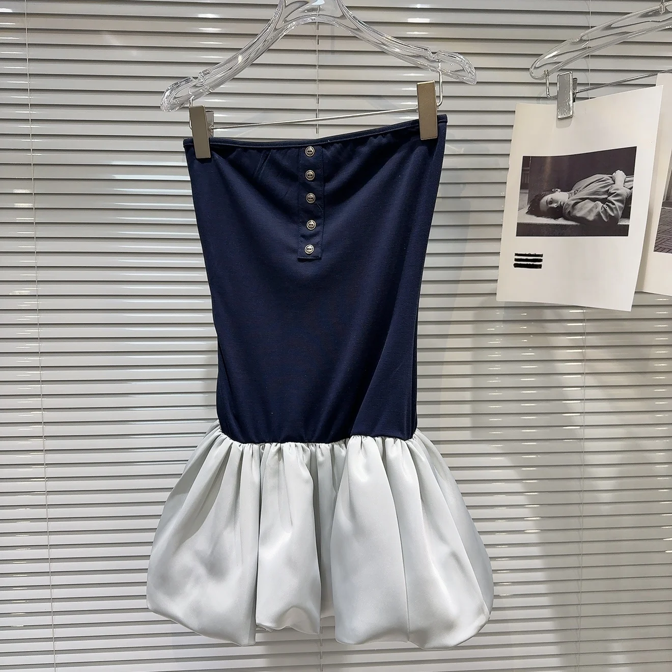 

Сладкое и пряное лето 2025, модная юбка на одной пуговице, дизайнерский топ-труба Dr, женское модное весенне-осеннее платье Svel