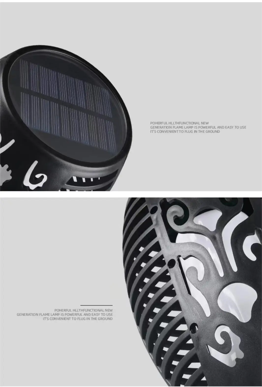 Outdoor LED Solar Garden Landscaping for Lawn Patio Yard Walkway