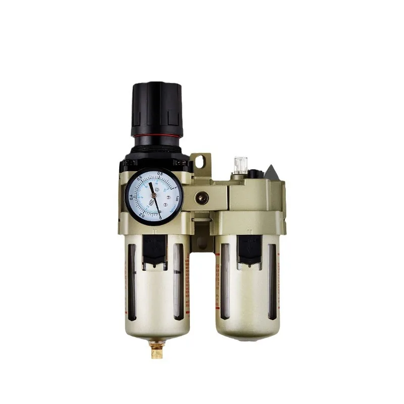 Pneumatic diaphragm pump accessories, pneumatic triplets adjust air pressure and filter impurities