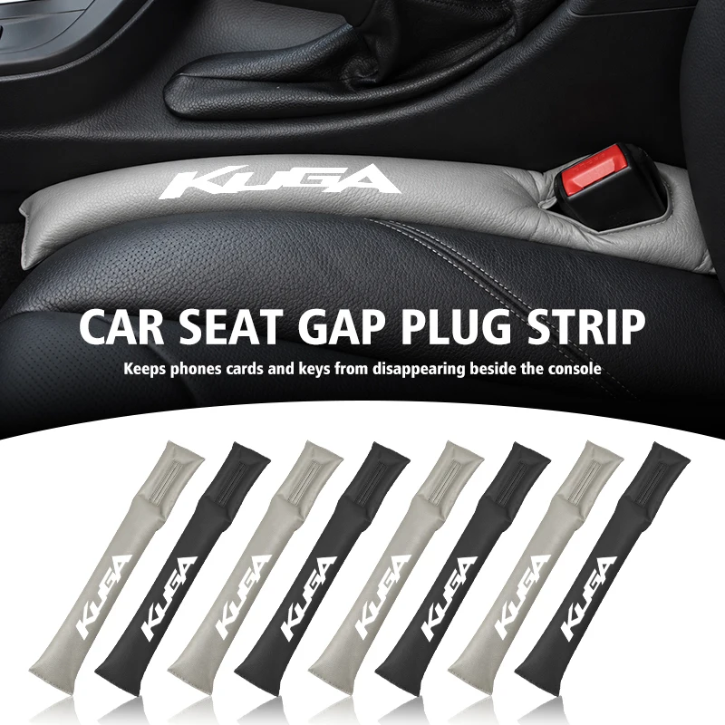 Bande de remplissage anti-fuite pour l’espace entre les sièges de voiture, coussin pour la couture latérale, adaptée aux modèles Ford Explorer, Fiesta, Fusion, Kuga, Ranger, Shelby, Edge et Mustang.