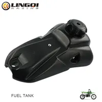 LINGQI 110 125cc 150cc tanque de combustible todoterreno Pit Bike tanques de aceite accesorios de olla motocicletas sistema de carrocería de motocicleta de suciedad para BBR KLX