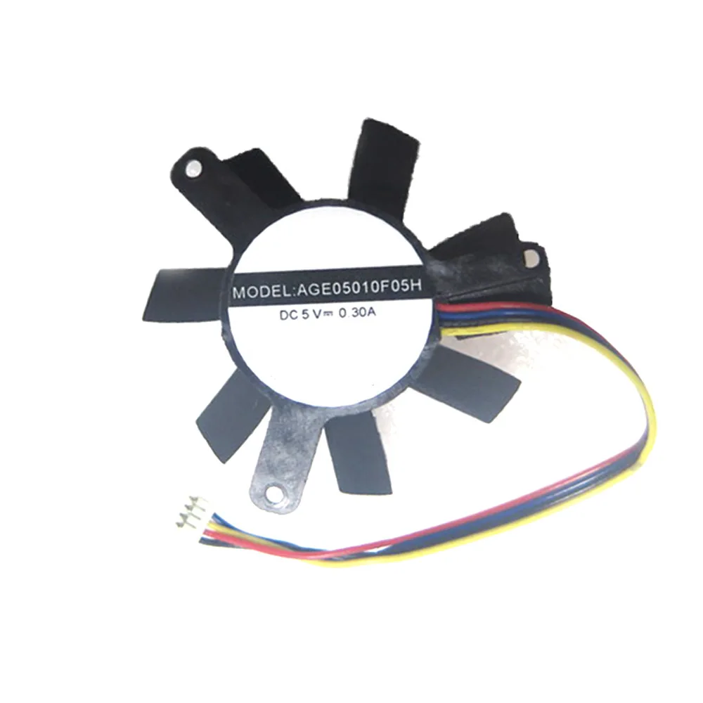 Koelventilator Voor WHEE AGE05010F05H DC5V 0.30A 4PIN Nieuw