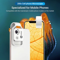 Apexel hot selling Promotional Gift Offer USB 200X Smartphone Microscope for Children's Microcosm Exploration