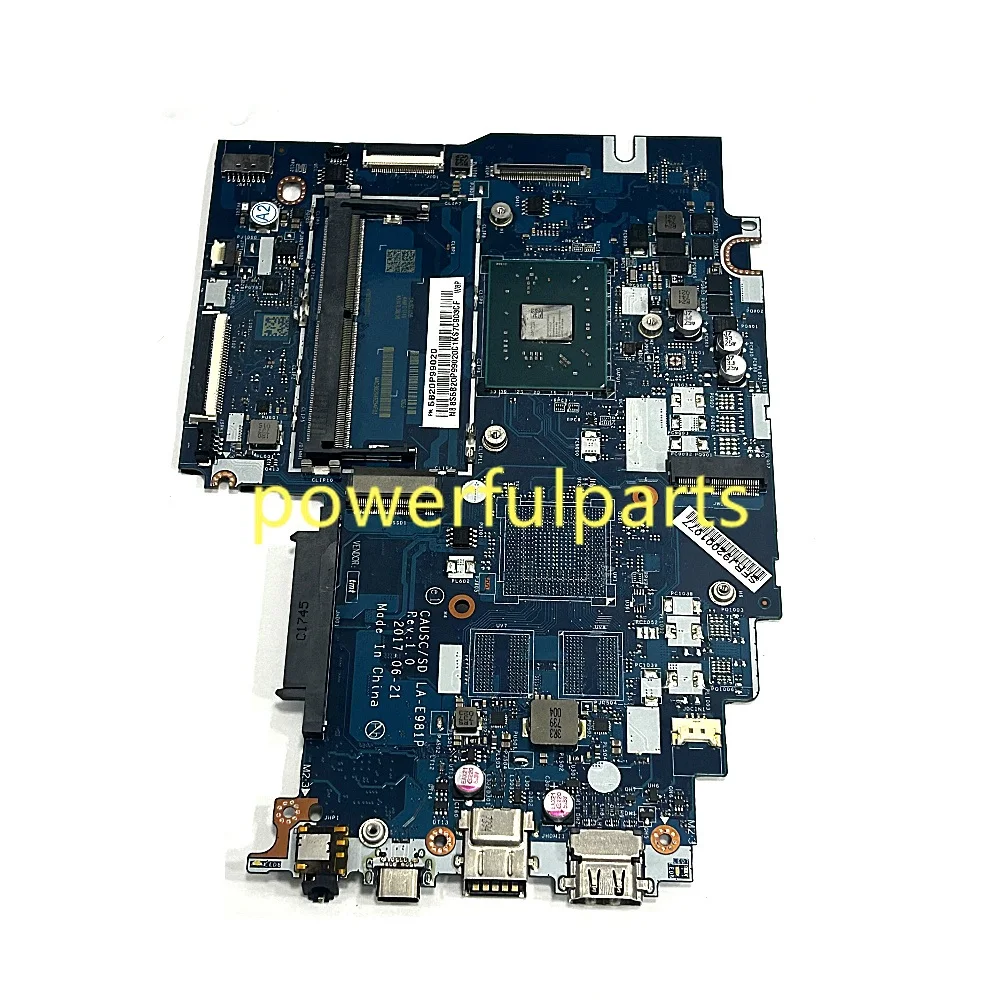 Working Good For Lenovo Ideapad 320S-15ABR 320S-15AST Laptop Motherboard With A6-9220 Cpu CAUSC LA-E981P