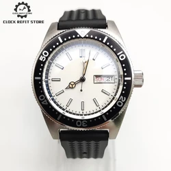 Luxury Silver White Men's Watch 38mm Automatic Mechanical Watch AR Blue Film Sapphire Crystal NH36A Luminous Diving Watch