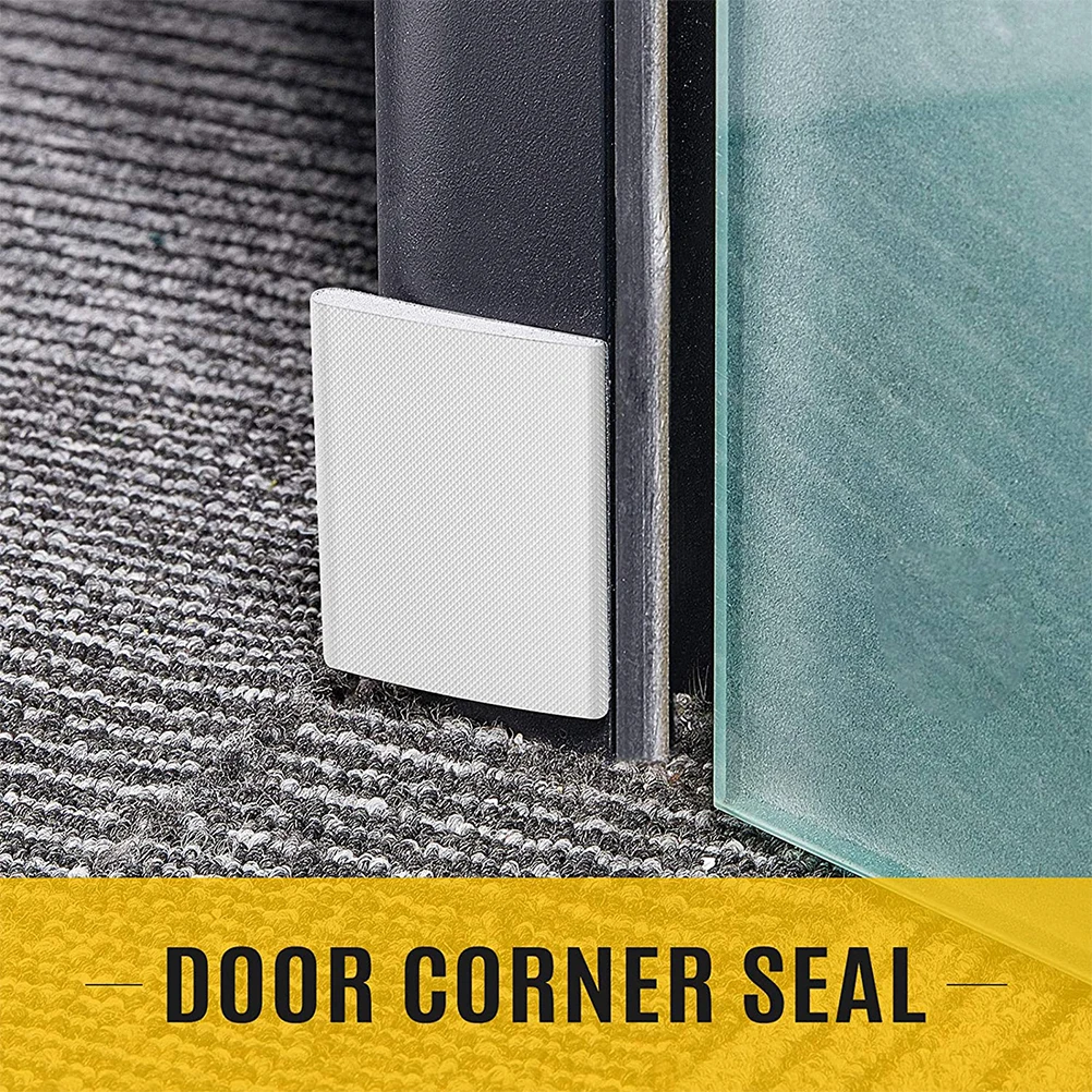 

8 Pcs Sealing Strip Exterior Door Weatherstripping Pad Doors Frame Pu Soundproofing Strips