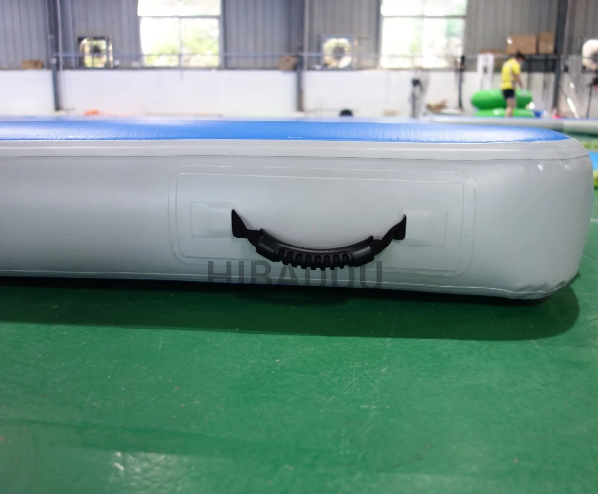 Tapis d'air de gymnastique 8m 9m 10m piste d'air gonflable tapis de culbutage tapis de sol gonflable avec pompe