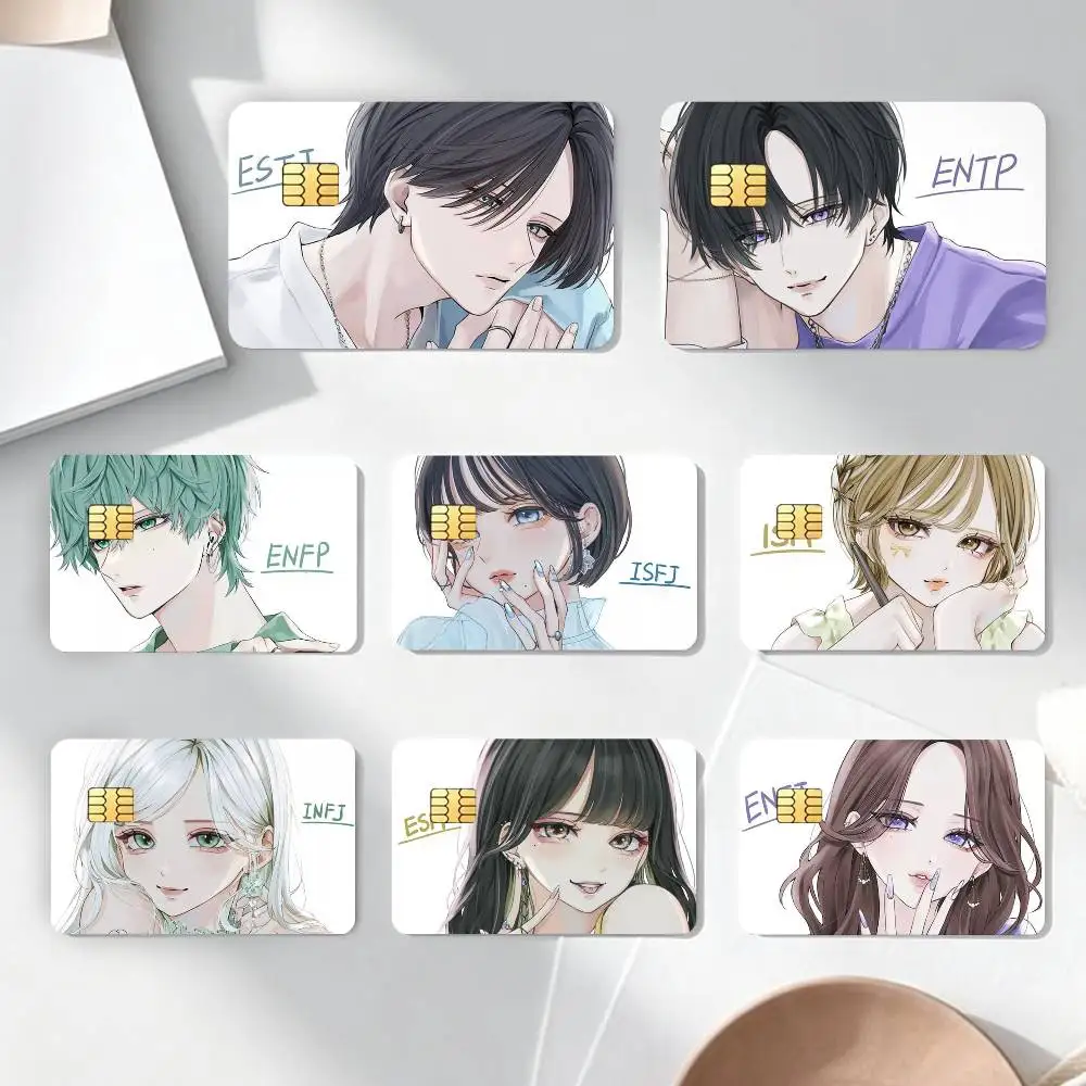 

Myers-Briggs T-Type Indicator Credit Card HD Stickers Game Card Decal Card Matte Film Skin Small Chip Waterproof Sticker