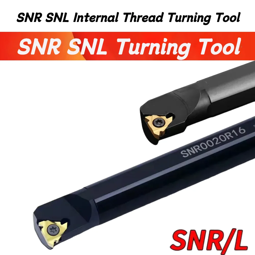 SNR0008K11 SNR0012M11 SNR0016Q16 SNR0020R16 SNR0020R22 SNR0025S22 SNR SNL outil de tournage à filetage interne coupe-tour 16IR