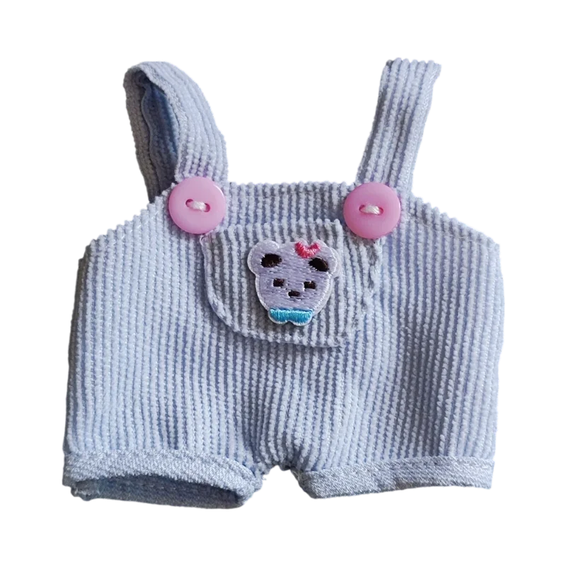 

For 15/17cm Labubu V1 V2 Doll Clothing Fashion Hoodie and Pants Set Korean Idol Trendy DIY Doll Clothing Accessories Toy Gift