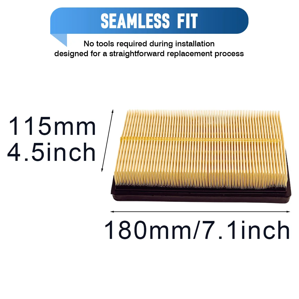 1pc Car Engine Air Filter For Toyota Aqua NHP10 1.5L L4 Hybrid 1NZ-FXE 2012-2021 CA11426 17801-21060 Durable accessories