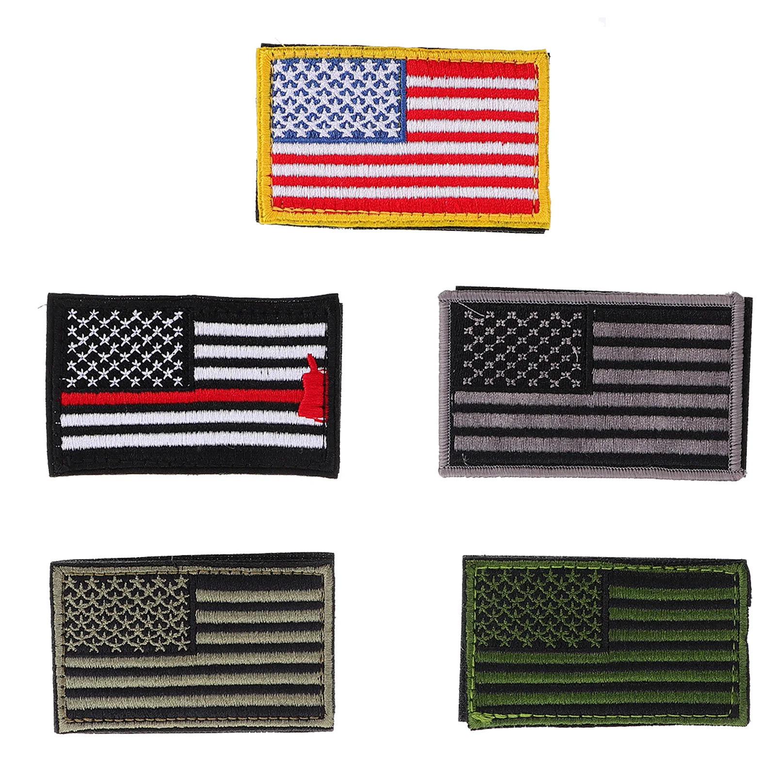 

5 Pcs Cloth Patch Sticker Embroidered Decorative Armb Backpack Personalized Washable Durability