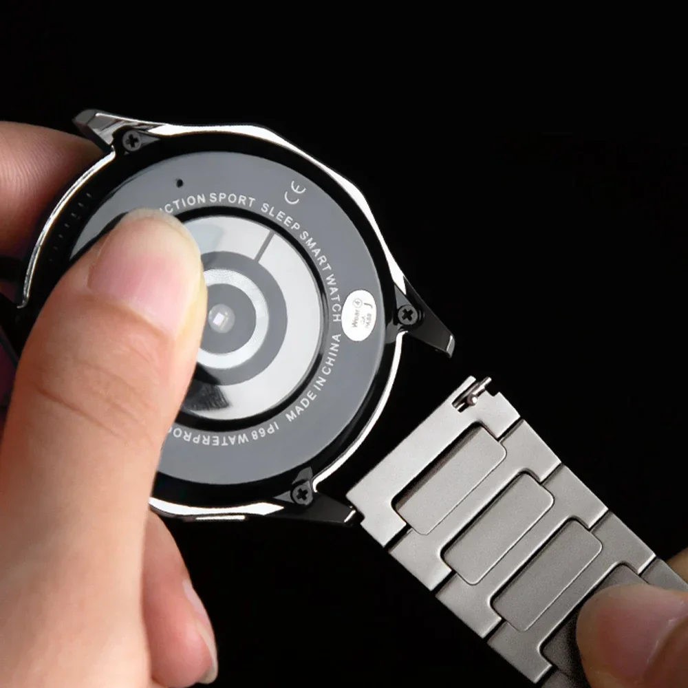 Luxury Magnetic Band For Huawei Watch GT5 4 3 Pro 46mm Stainless Steel Loop for Samsung Galaxy 7 6 5 fe Strap for Amazfit GTR47