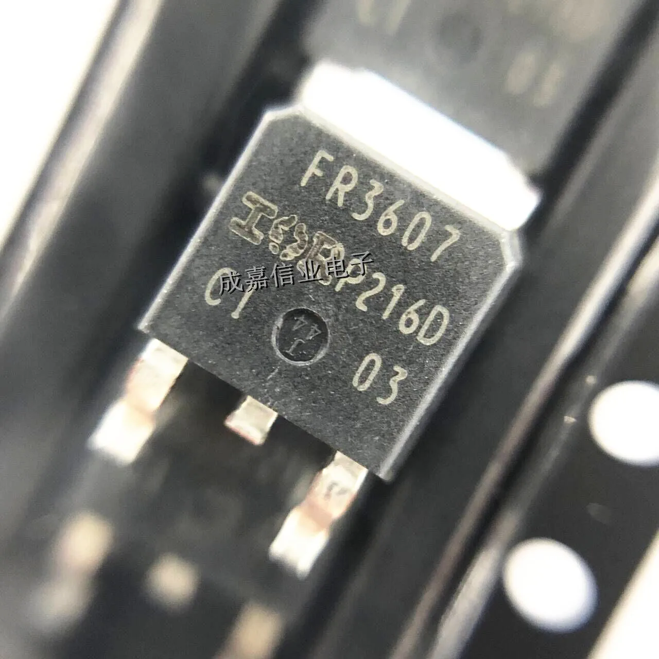 Imagem -05 - Marcação Fr3607 Mosfet 75v 80a 90 Mohm 56nc qg Temperatura de Funcionamento:- 55 C-+ 175 c 10 Peças Pelo Lote Irfr3607trpbf To2523