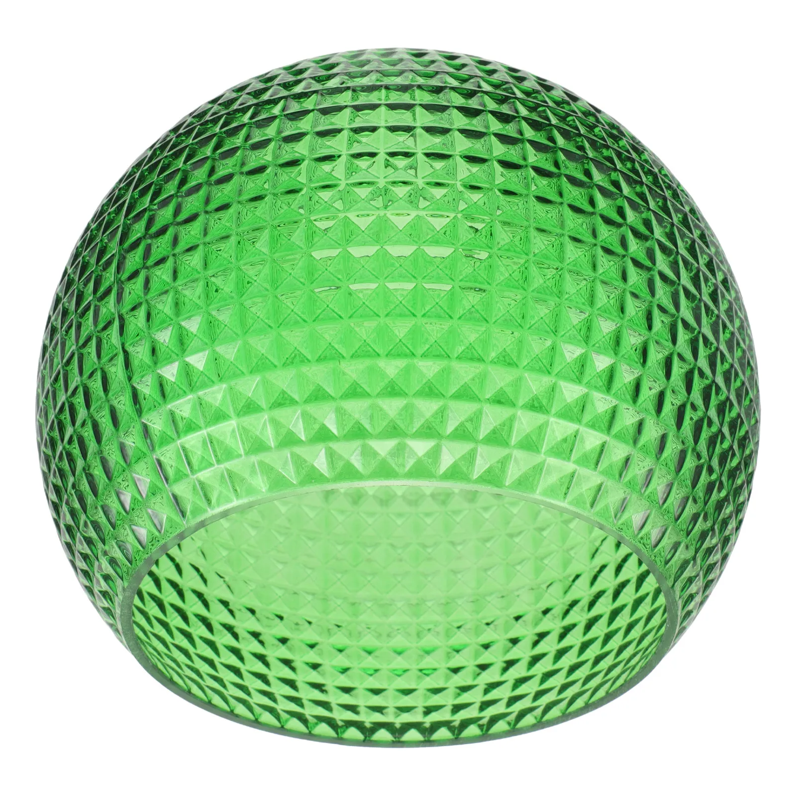 Green Glass Globe Pendant Ceiling Light Shade Replacement Decorative Cover for Dining Room Cafe Bar Lampshade
