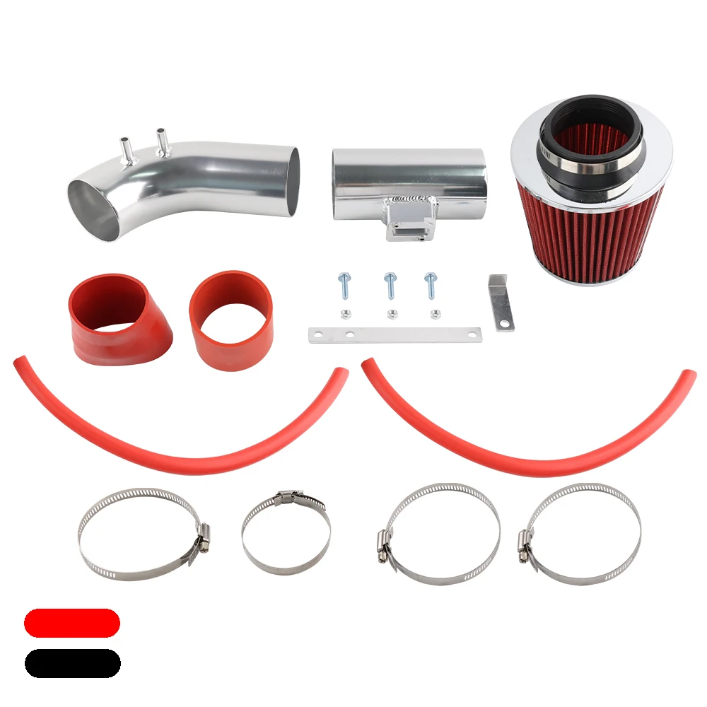 Engine Parts Short Ram Air Intake Kit & Filter Replacement For 04-07 Honda Accord DX/LX/EX/SE 2.4L L4 Installation DIY