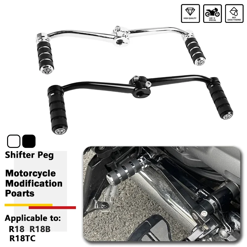 

Foot Heel/Toe Shift Lever Kit Shifter Peg Rear Gear-Shift Fit For BMW R18 Roctane R18B Transcontinental R 18 B/Classic/100 Years