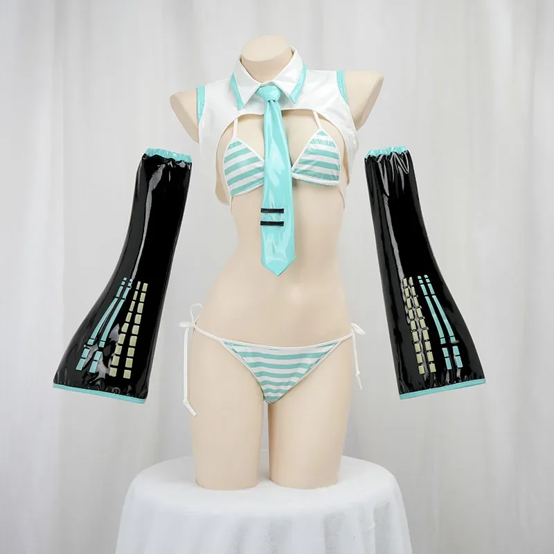 

Anime Miku Cosplay Miku Formula Suits Costumes Girl Snow Christmas Roleplay Uniforms Leather Style Bikini Cute Lingerie 2025