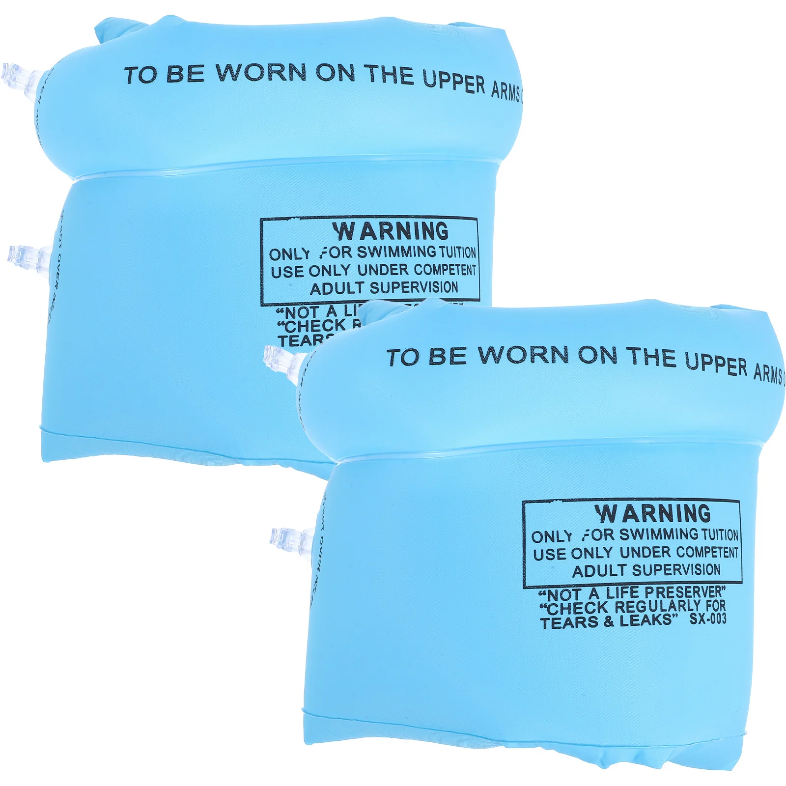 

1Pair Arm Floaties for Adults Swimming Inflatable Armbands Pool Beach Floaties Lightweight Easy Carry Swim Accessories