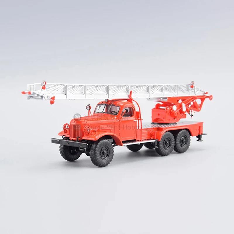 1:43 Scale Diecast Alloy Cloud Ladder Fire Truck ALM-30 (157) Toys Cars Model SSM1571 Classic Adult Souvenir Gift Static Display