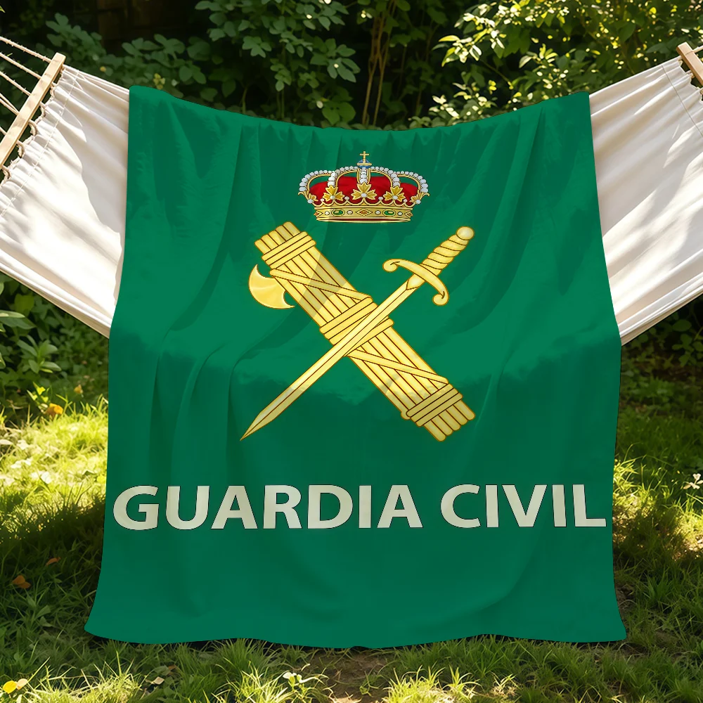 Spanish Guard Civil Blanket Soft Warm And Thick Perfect For Bedroom Living Room Bed Sofa Camping Picnic Office Gift