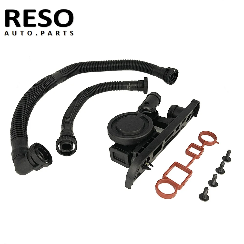 RESO    PCV Crankcase Control Vent Valve Hose Gasket 06F129101N For Audi A1 A3 S3 A4 TT VW Golf MK5 MK6 Passat Jetta Scirocco