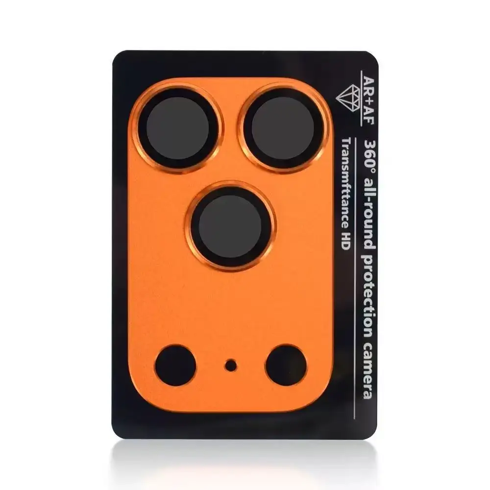 All-in-One Metal Lens Protector for Apple iPhone 17 Pro Max, Full-Coverage Camera Guard Film for iPhone 17 Pro Rear Cameras