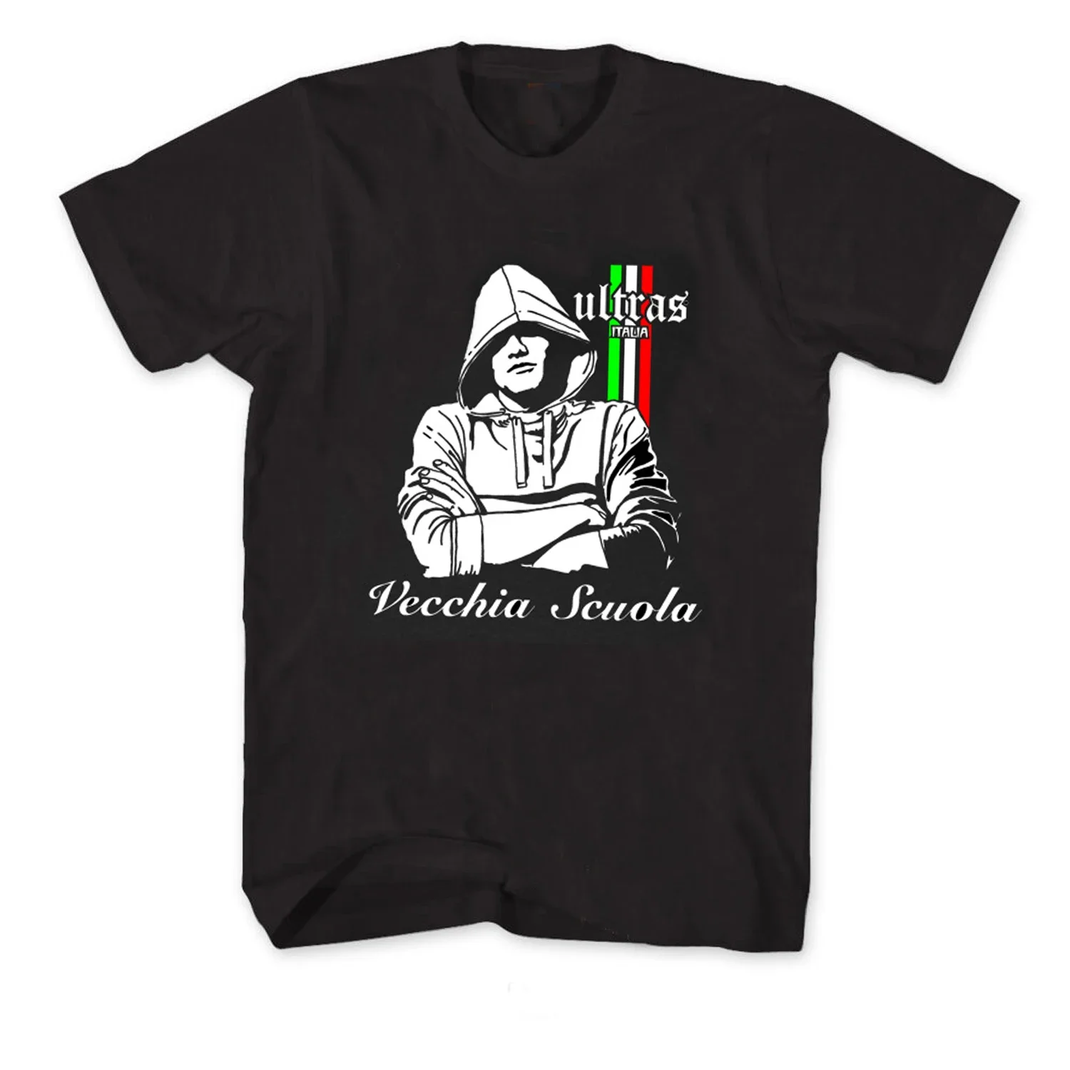 

Ultras Italia Vecchia Scuola T-Shirt 100% Cotton O-Neck Summer Short Sleeve Casual Mens T-shirt Size S-3XL
