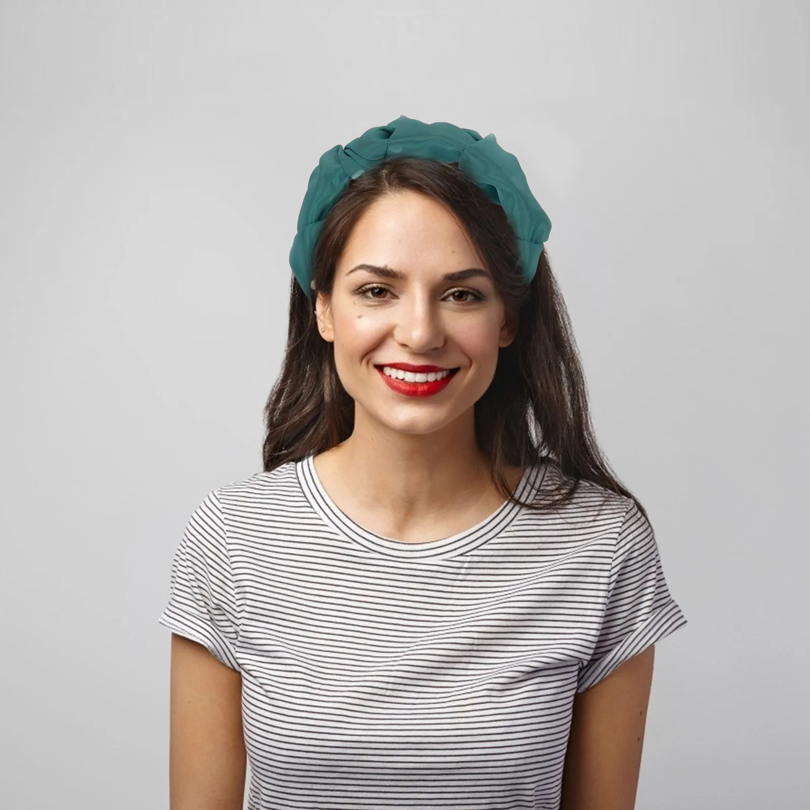 

Pure Color Twisted Headband Vintage Design for Girls Women Stylish Hair Hoop Fashion Hair Decoration Twisted Headband