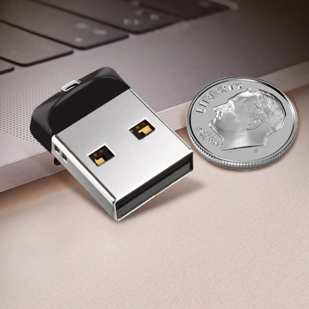 Super Mini USB Flash Drive Waterproof Pendrive 128GB 64GB 32GB 16GB 8GB Real Capacity USB 2.0 Memory Stick Thumbdrive USB Flash
