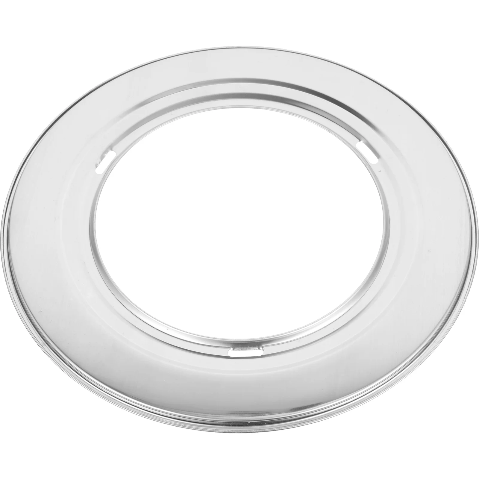 

Stainless Steel Steamer Ring Adapter Round Food Steaming Rack for Meatballs Seafood Poultry Roasting Baking Soup Pot Household