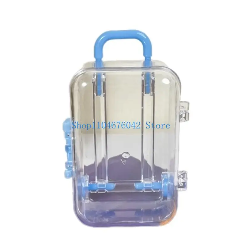 5asd Roller Travel Suitcase Candy Box Creative Wedding Small Luggage Trolley Case