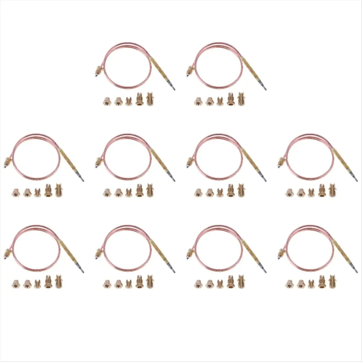 2026 Trend 60cm Universal Thermocouple Valve Replacement Sensor Pin for Fireplaces, Boilers, and Ovens Thermocouple Repair Tool
